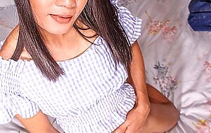 Asian Shemale Titiporn Pulls Out Her Ladyboy, Ladyboy-Cock, Shemale